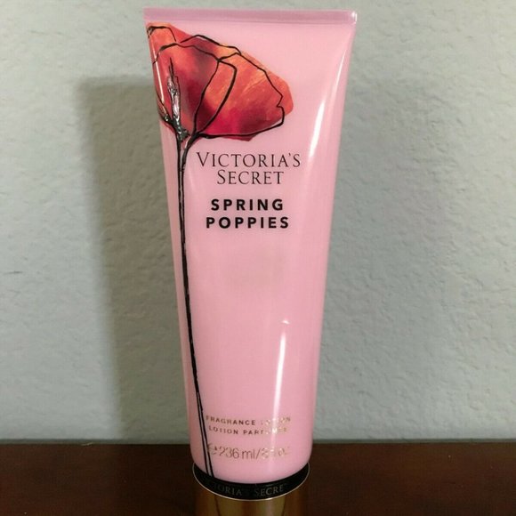 VS Spring Poppies Body Lotion 8 FL Oz - Picture 3 of 7